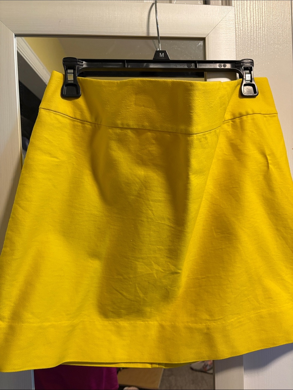 J. Crew Bright Yellow Mini Skirt